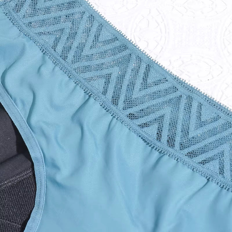 Women'S Underwear Menstrual Panties Panties for Periods 4 Iayer Ieak Proof Menstrual Briefs Physiological Absorb Water Panties