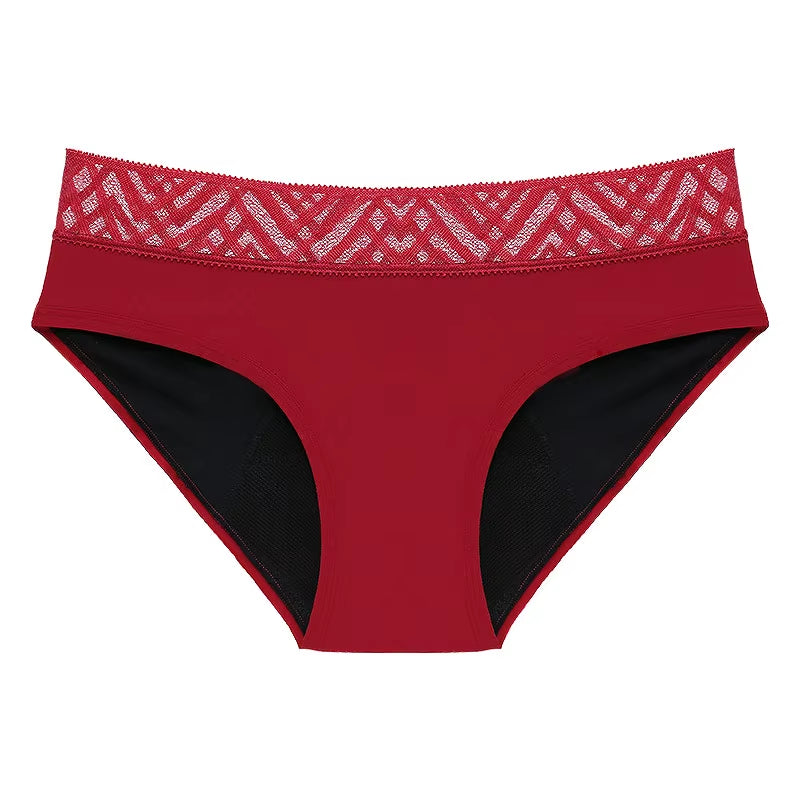 Women'S Underwear Menstrual Panties Panties for Periods 4 Iayer Ieak Proof Menstrual Briefs Physiological Absorb Water Panties